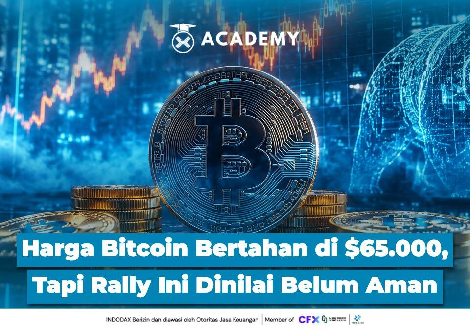 Harga Bitcoin Bertahan di $65.000, Tapi Rally Ini Dinilai Belum Aman