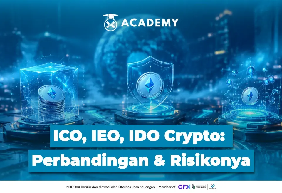 ICO, IEO, IDO Crypto Perbandingan & Risikonya