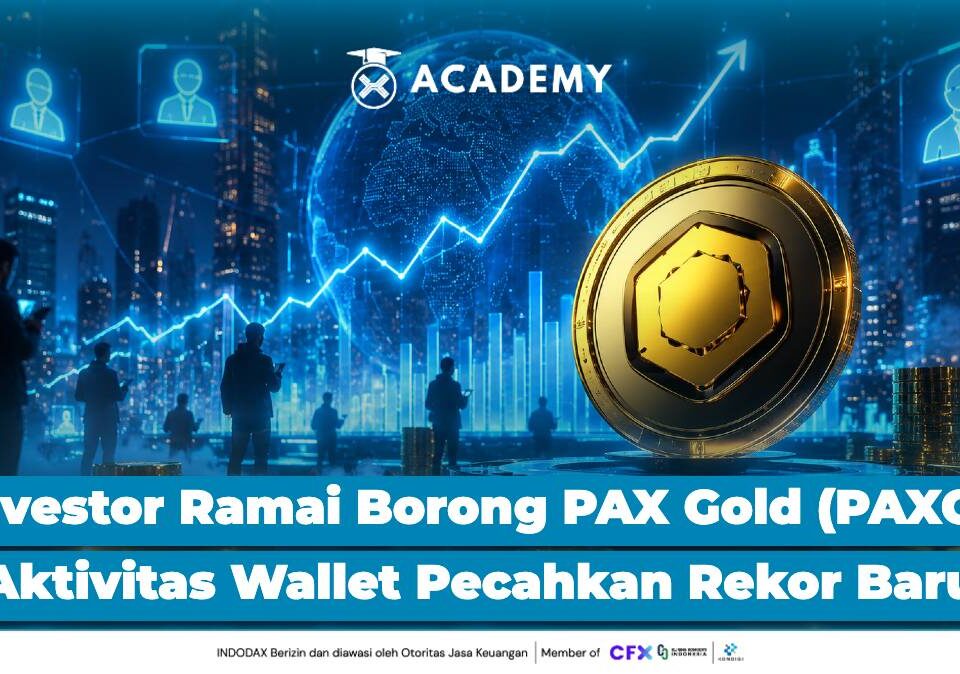 Investor Ramai Borong PAX Gold (PAXG), Aktivitas Wallet Pecahkan Rekor Baru