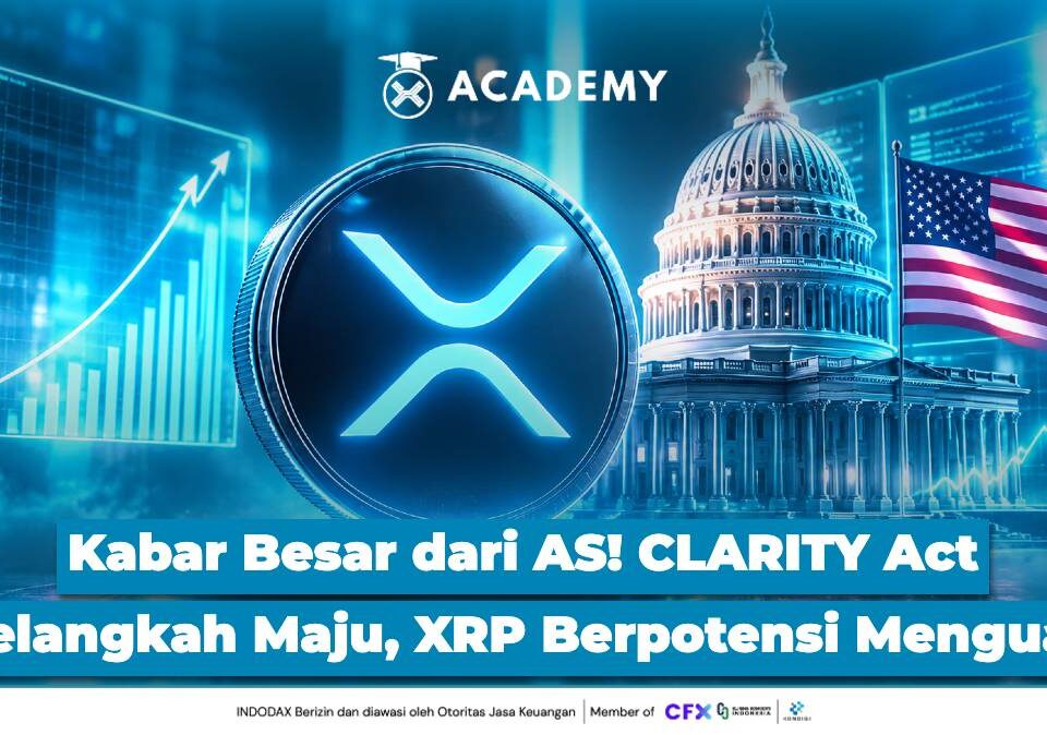 Kabar Besar dari AS! CLARITY Act Selangkah Maju, XRP Berpotensi Menguat