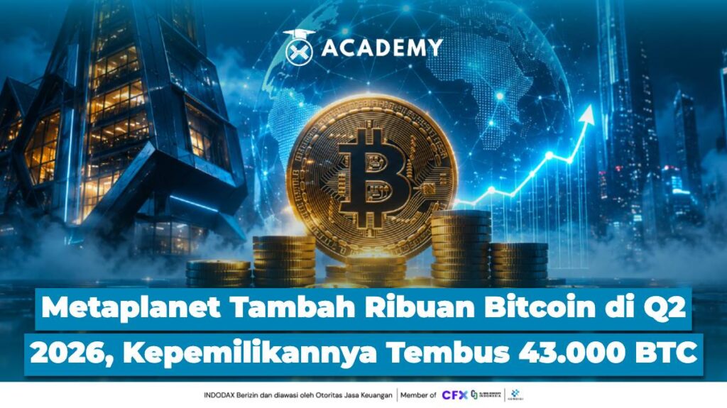 Metaplanet Tambah Ribuan Bitcoin di Q2 2026, Kepemilikannya Tembus 43.000 BTC