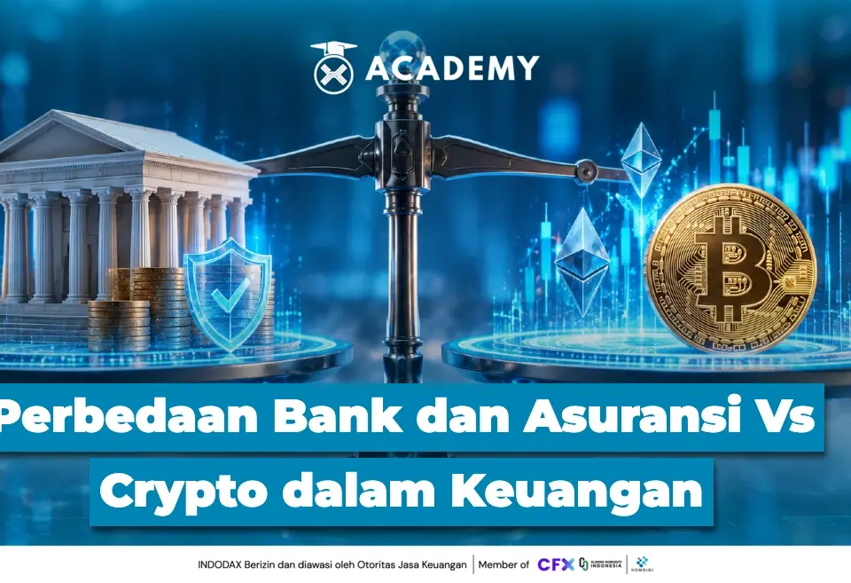 Perbedaan Bank dan Asuransi Vs Crypto dalam Keuangan