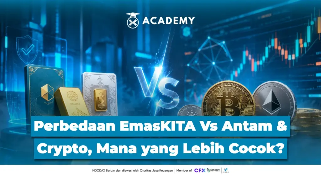 Perbedaan EmasKITA Vs Antam & Crypto, Mana yang Lebih Cocok?