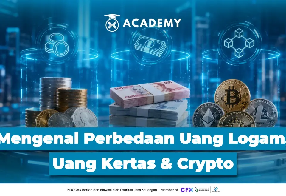 Perbedaan Uang Logam, Uang Kertas & Crypto