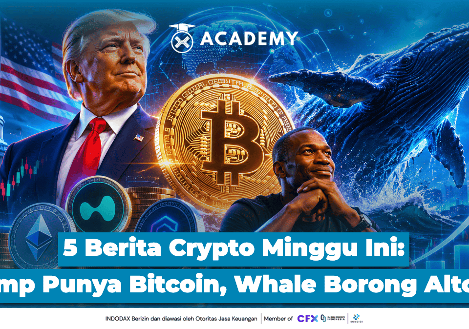 5 Berita Crypto Minggu Ini: Trump Punya Bitcoin, Whale Borong Altcoin