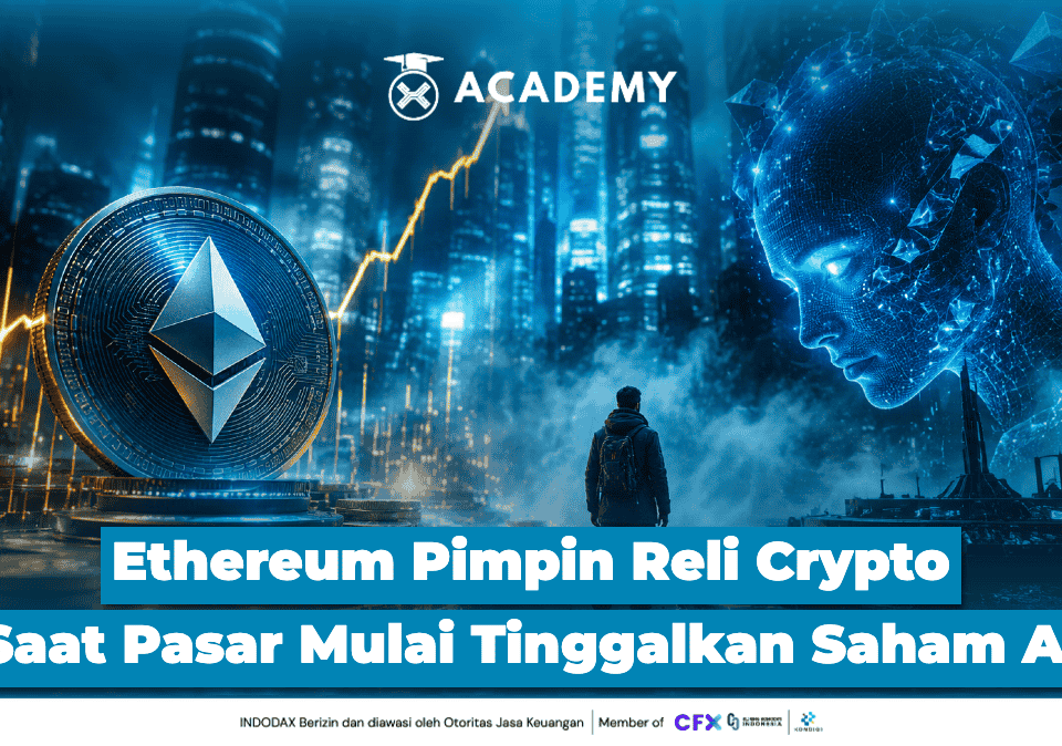 Ethereum (ETH) Pimpin Reli Crypto Saat Pasar Mulai Tinggalkan Saham AI