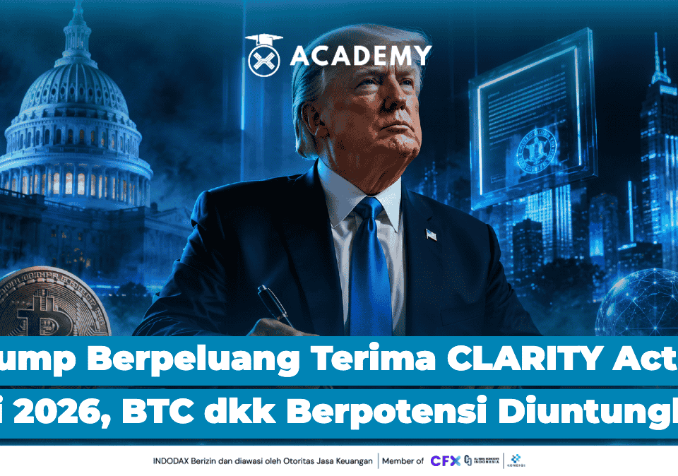 Trump Berpeluang Terima CLARITY Act di Juli 2026, Bitcoin dkk Berpotensi Diuntungkan