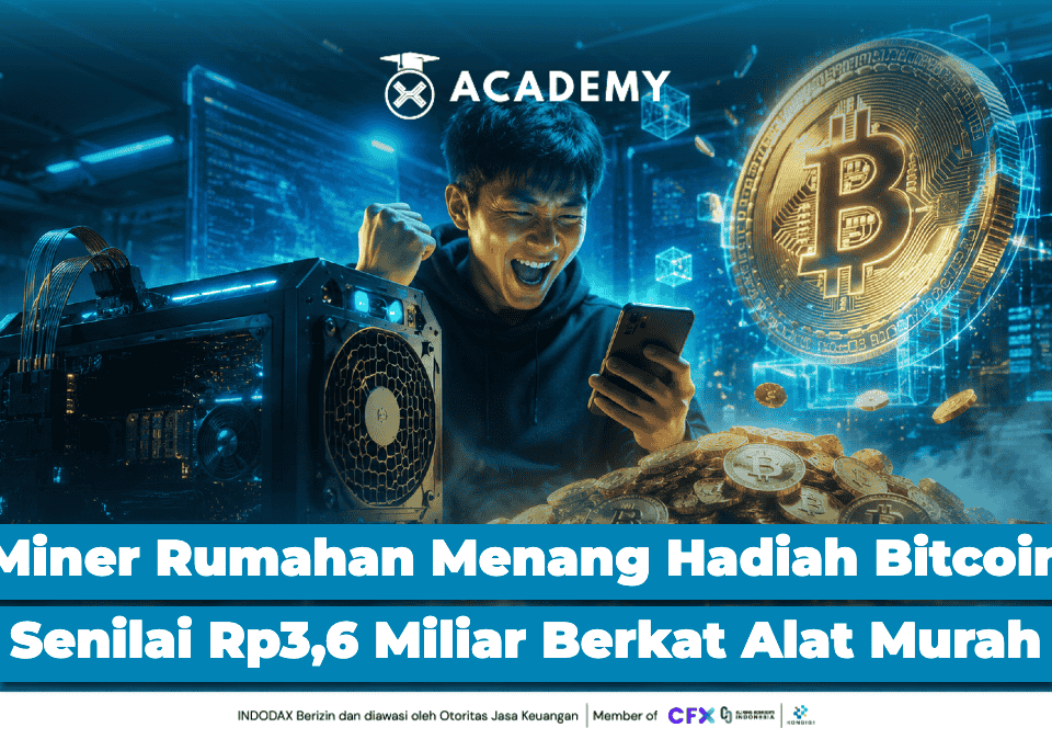 Miner Rumahan Menang Hadiah Bitcoin (BTC) Senilai Rp3,6 Miliar Berkat Alat Murah