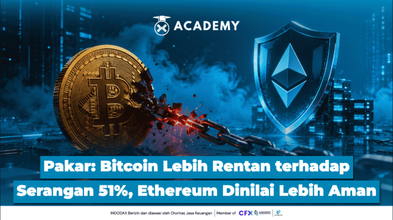 Pakar: Bitcoin Lebih Rentan terhadap Serangan 51%, Ethereum Dinilai Lebih Aman
