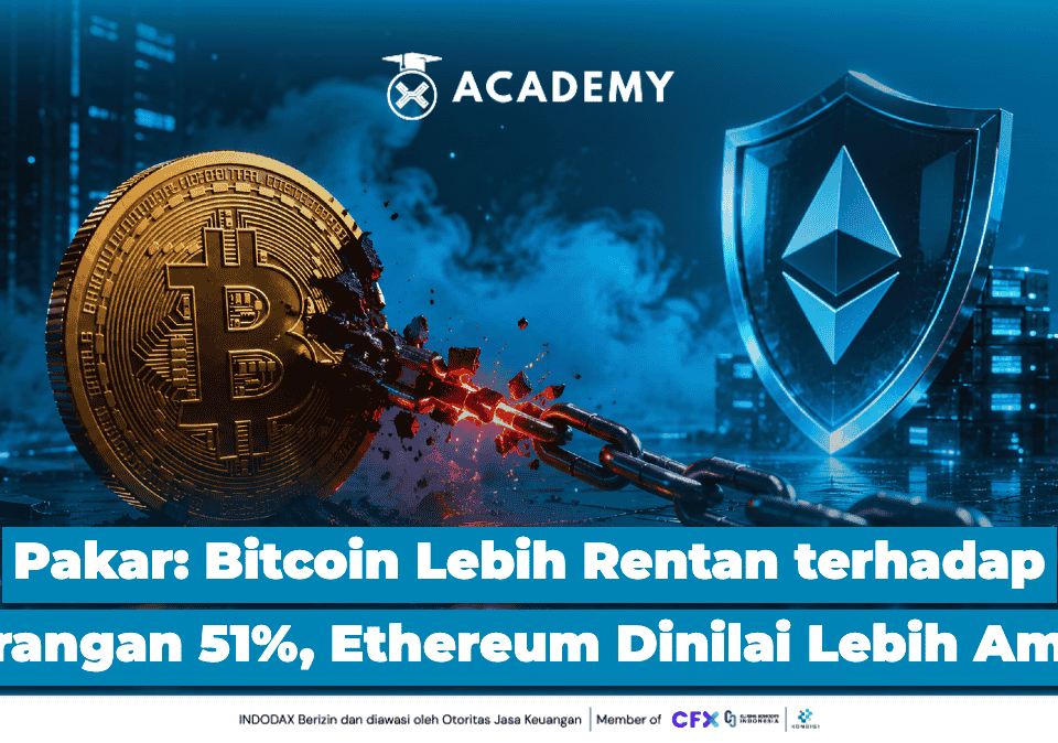 Pakar: Bitcoin Lebih Rentan terhadap Serangan 51%, Ethereum Dinilai Lebih Aman