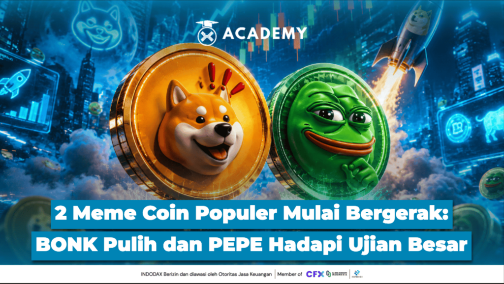 2 Meme Coin Populer Mulai Bergerak: BONK Pulih dan PEPE Hadapi Ujian Besar