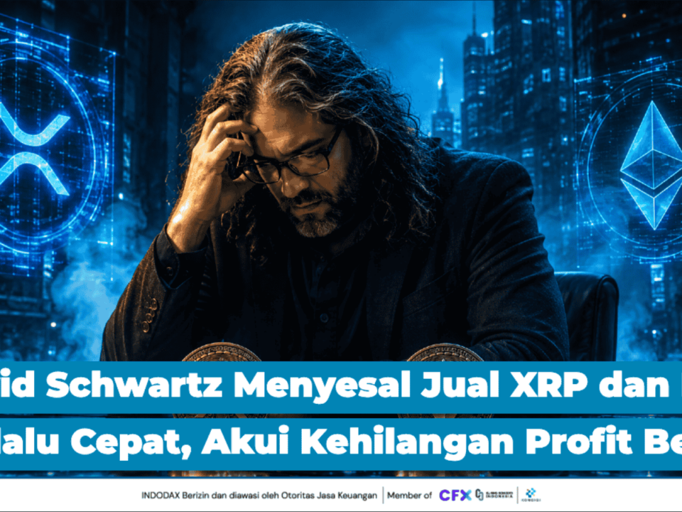 David Schwartz Menyesal Jual XRP dan ETH Terlalu Cepat, Akui Kehilangan Profit Besar