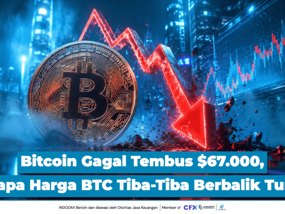 Bitcoin Gagal Tembus $67.000, Kenapa Harga BTC Tiba-Tiba Berbalik Turun?
