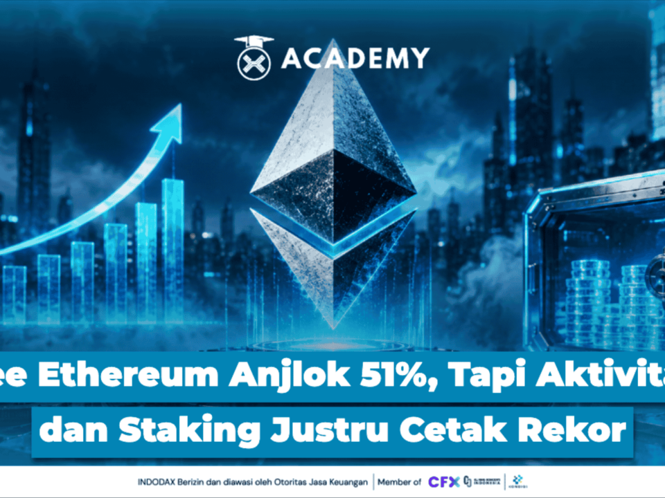 Fee Ethereum Anjlok 51%, Tapi Aktivitas dan Staking Justru Cetak Rekor