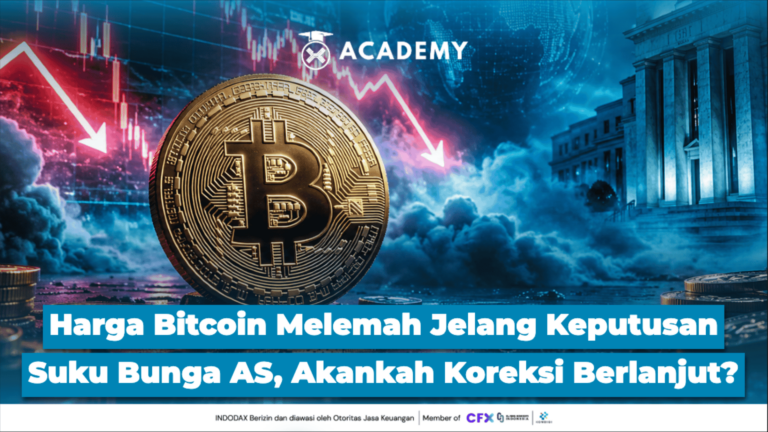 Harga Bitcoin Melemah Jelang Keputusan Suku Bunga AS, Akankah Koreksi Berlanjut?