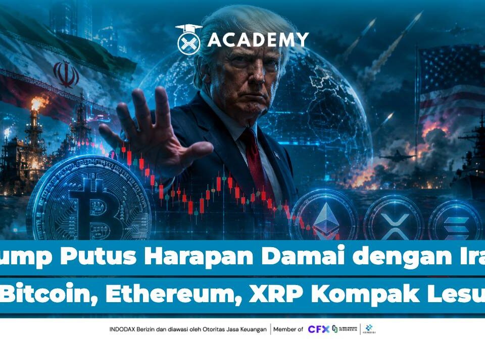 Trump Putus Harapan Damai dengan Iran Bitcoin, Ethereum, XRP Kompak Lesu