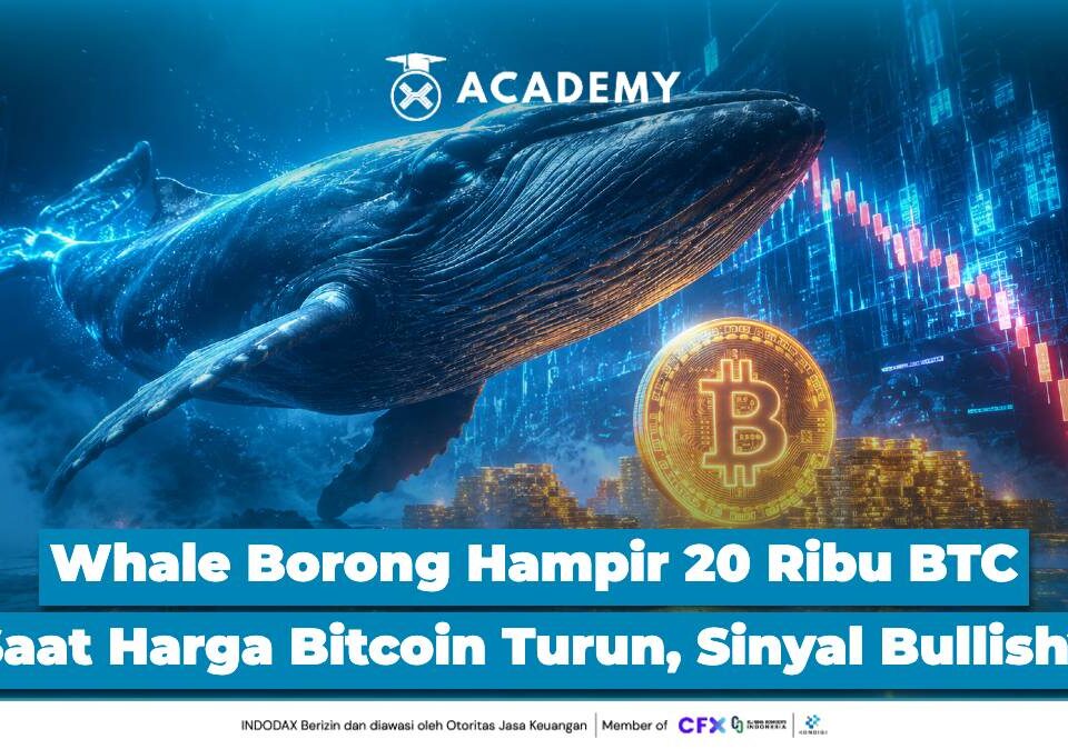 Whale Borong Hampir 20 Ribu BTC Saat Harga Bitcoin Turun, Sinyal Bullish?