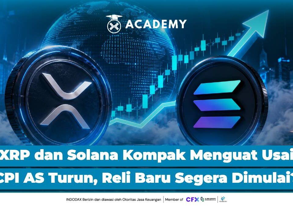 XRP dan Solana Kompak Menguat Usai CPI AS Turun, Reli Baru Segera Dimulai?