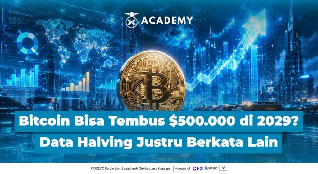 Bitcoin Bisa Tembus $500.000 pada 2029? Data Halving Justru Berkata Lain