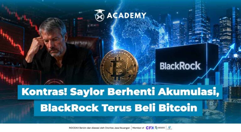 Kontras! Saat Saylor Berhenti Akumulasi, BlackRock Terus Beli Bitcoin Beruntun