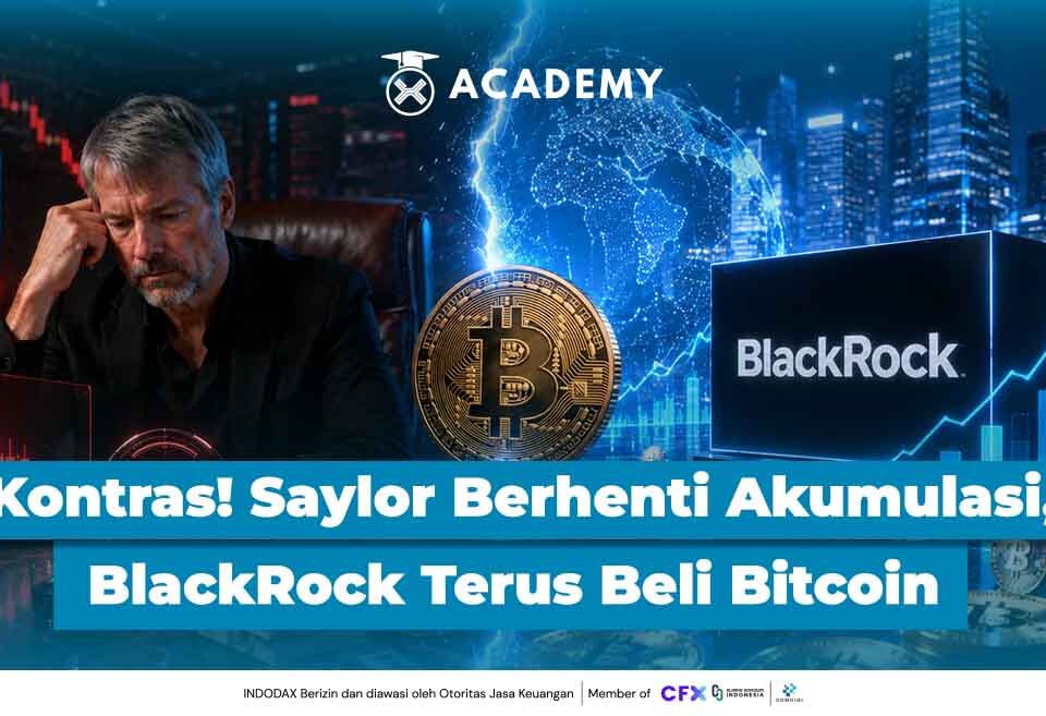Kontras! Saat Saylor Berhenti Akumulasi, BlackRock Terus Beli Bitcoin Beruntun