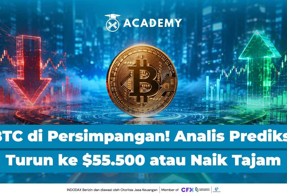 Bitcoin di Persimpangan! Analis Prediksi Turun ke $55.500 atau Naik Tajam