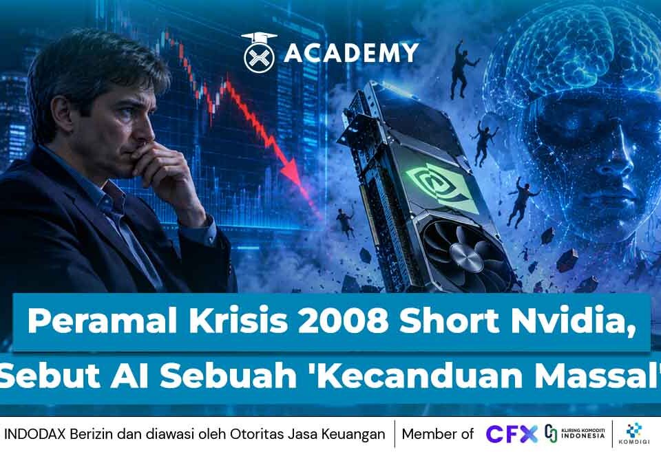 Peramal Krisis 2008 Short Nvidia, Sebut AI Sebuah 'Kecanduan Massal'