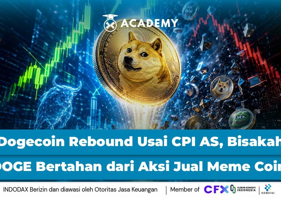 Dogecoin Rebound Usai CPI AS, Bisakah DOGE Bertahan dari Aksi Jual Meme Coin?