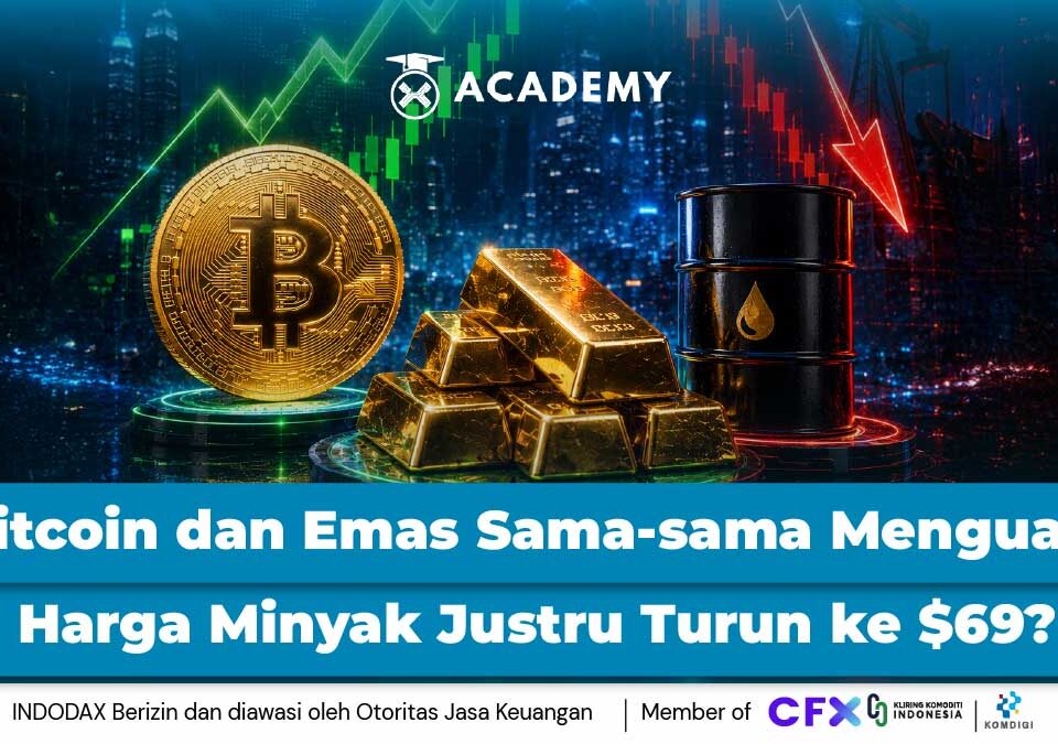 Bitcoin dan Emas Sama-sama Menguat, Harga Minyak Justru Turun ke $69?