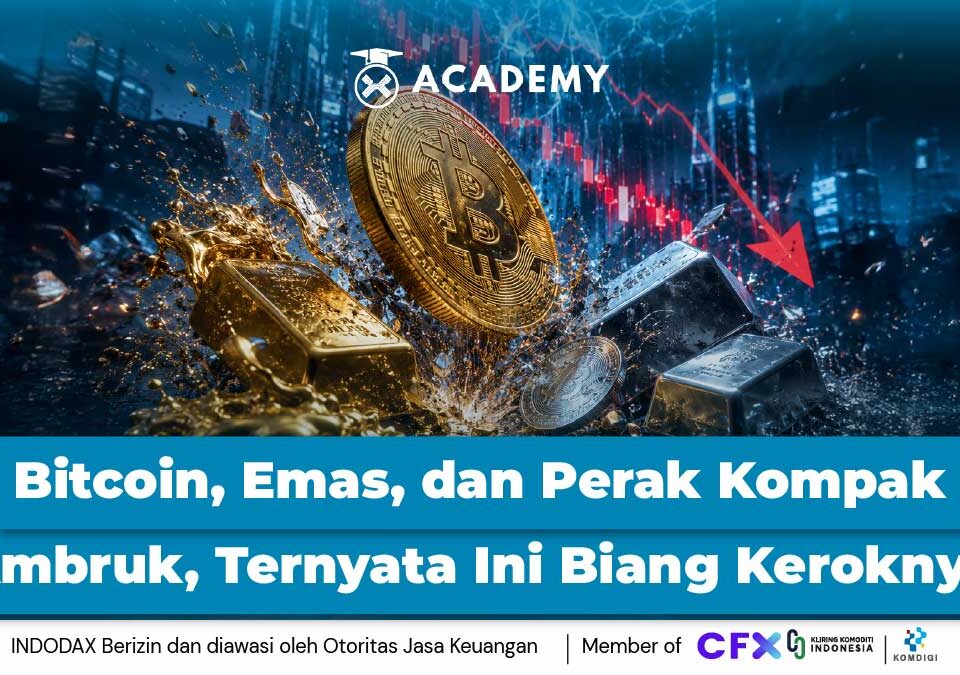 Bitcoin, Emas, dan Perak Kompak Ambruk, Ternyata Ini Biang Keroknya!