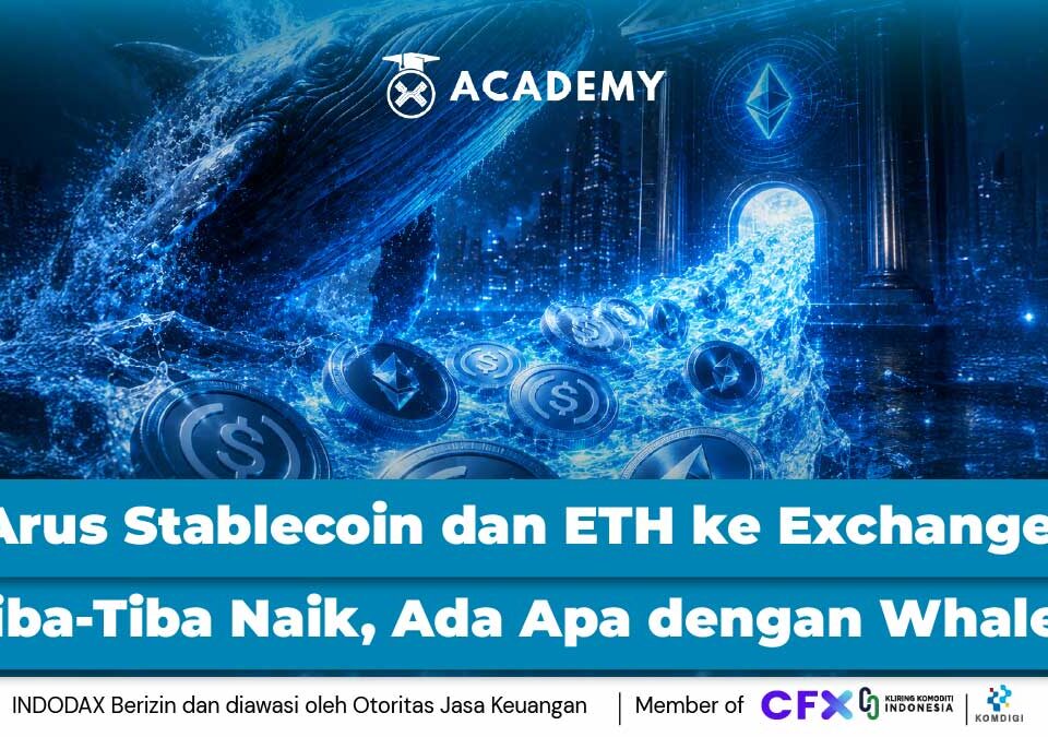Arus Stablecoin dan Ethereum ke Exchange Tiba-Tiba Naik, Ada Apa dengan Whale?