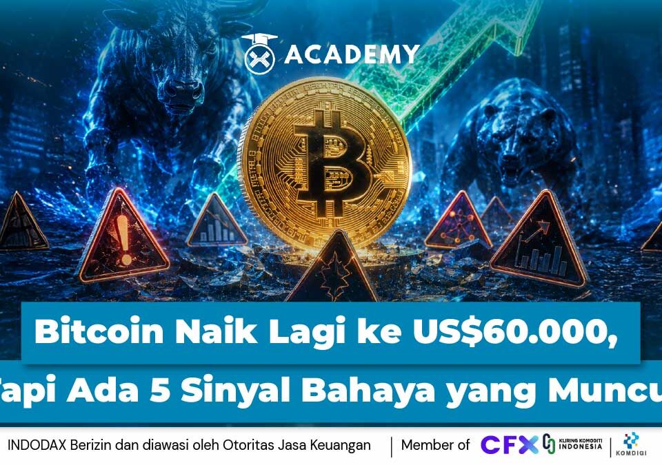 Bitcoin Naik Lagi ke US$60.000, Tapi Ada 5 Sinyal Bahaya yang Muncul
