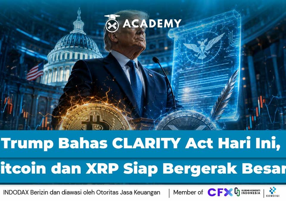 Trump Bahas CLARITY Act Hari Ini, Bitcoin dan XRP Siap Bergerak Besar?