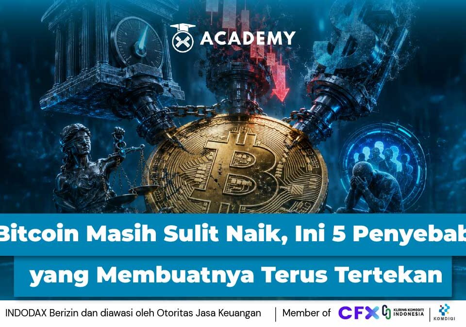 Bitcoin (BTC) Masih Sulit Naik, Ini 5 Penyebab yang Membuatnya Terus Tertekan