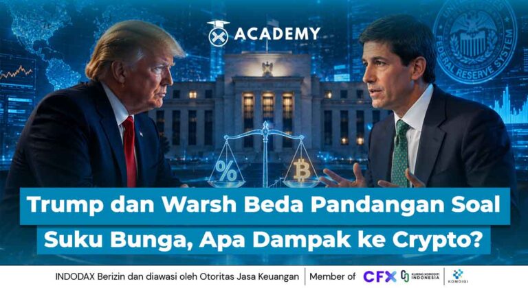 Trump dan Warsh Beda Pandangan Soal Suku Bunga, Apa Dampaknya ke Crypto?