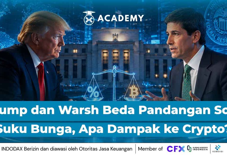 Trump dan Warsh Beda Pandangan Soal Suku Bunga, Apa Dampaknya ke Crypto?