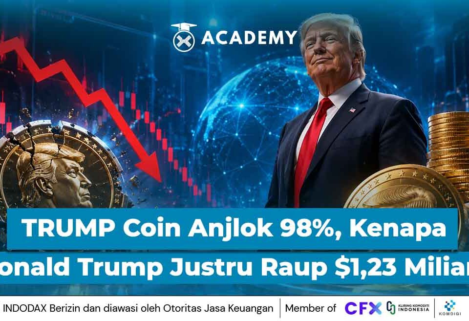 TRUMP Coin Anjlok 98%, Kenapa Donald Trump Justru Raup $1,23 Miliar?