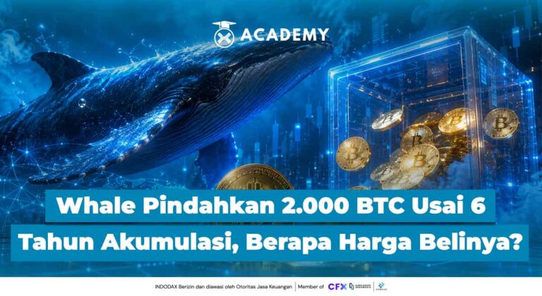 Whale Pindahkan 2.000 Bitcoin Usai 6 Tahun Akumulasi, Berapa Harga Belinya?